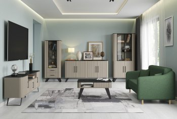 Стенка Фиделия, модульная (Олмеко) в Кировграде - kirovgrad.mebel-e96.ru