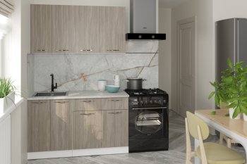 Кухонный гарнитур Фьюджи 1400 мм (Герда) в Кировграде - kirovgrad.mebel-e96.ru