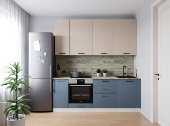 Кухонный гарнитур Фьюжн 2200 мм (Санвут) в Кировграде - kirovgrad.mebel-e96.ru