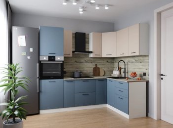 Угловой кухонный гарнитур Фьюжн 2400*1600 мм Sanvut в Кировграде - kirovgrad.mebel-e96.ru