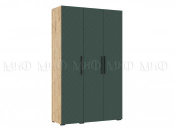 Спальный гарнитур Флэш крафт/грин, модульный (Миф) в Кировграде - kirovgrad.mebel-e96.ru