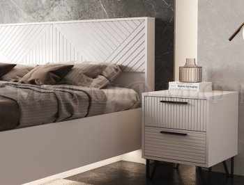 Кровать парящая с ПМ Флэш кашемир (Миф) в Кировграде - kirovgrad.mebel-e96.ru