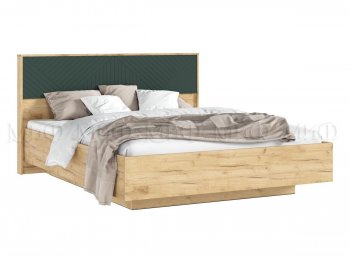 Кровать парящая Флэш крафт/грин (Миф) в Кировграде - kirovgrad.mebel-e96.ru