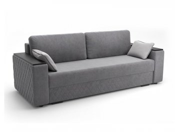 Диван-кровать Форвард (велюр Ультра грей (серый)) (Софт) в Кировграде - kirovgrad.mebel-e96.ru