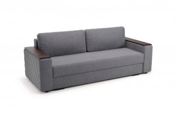 Диван-кровать Форвард (велюр Вивальди 07 (серый)) (Софт) в Кировграде - kirovgrad.mebel-e96.ru