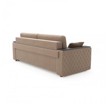 Диван-кровать Форвард (велюр Вивальди 22 (св.коричневый)) (Софт) в Кировграде - kirovgrad.mebel-e96.ru