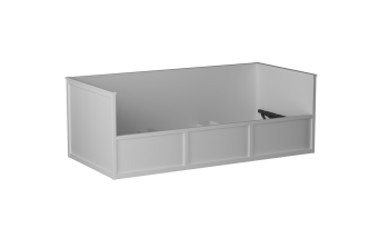 Кровать 900 с подъемным механизмом Фрея (СБК) в Кировграде - kirovgrad.mebel-e96.ru