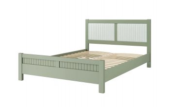 Кровать из массива Фрида Зеленый самшит (БМ) в Кировграде - kirovgrad.mebel-e96.ru
