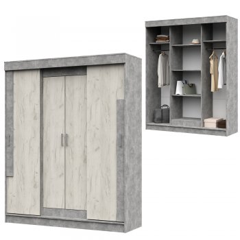 Шкаф-купе 1600 мм Гамма (Стенд) в Кировграде - kirovgrad.mebel-e96.ru