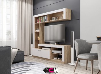 Стенка Гавана сноу (СтендМ) в Кировграде - kirovgrad.mebel-e96.ru