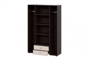 Шкаф 1350 мм четырехств. комб. Гиза (МИ) в Кировграде - kirovgrad.mebel-e96.ru