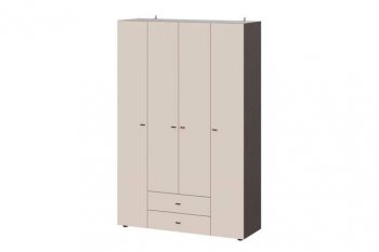 Шкаф 1350 мм четырехств. комб. Гиза (МИ) в Кировграде - kirovgrad.mebel-e96.ru