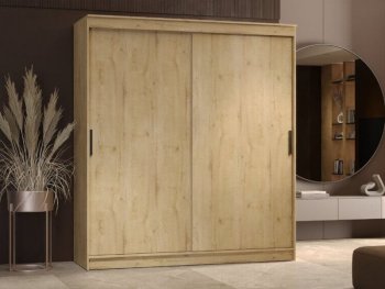 Шкаф-купе 2000 мм Гранд-1 ЛДСП, дуб вотан (Эра) в Кировграде - kirovgrad.mebel-e96.ru