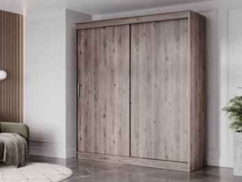 Шкаф-купе 2000 мм Гранд-1 ЛДСП, дуб горный (Эра) в Кировграде - kirovgrad.mebel-e96.ru