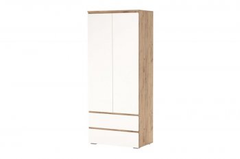 Шкаф 900 мм Гретта 2С2Я 2дв, 2ящ крафт (Памир) в Кировграде - kirovgrad.mebel-e96.ru