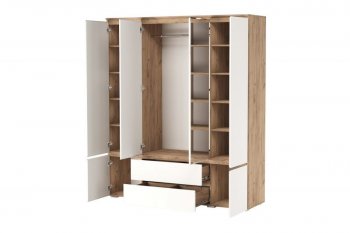 Шкаф 1800 мм 6С2Я 6дв, 2ящ. Гретта крафт золотой (Памир) в Кировграде - kirovgrad.mebel-e96.ru