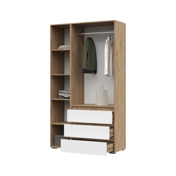 Шкаф 1200 мм Хелен ШК-06 крафт (СтендМ) в Кировграде - kirovgrad.mebel-e96.ru