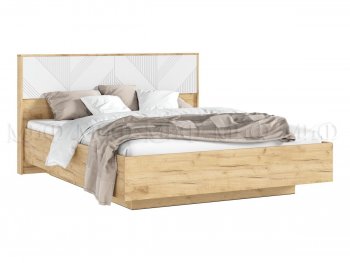 Кровать парящая Ирис крафт/белый (Миф) в Кировграде - kirovgrad.mebel-e96.ru