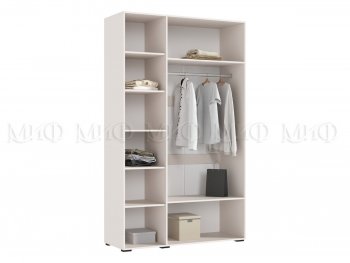 Шкаф 1350 мм Ирис с антресолью, кашемир (Миф) в Кировграде - kirovgrad.mebel-e96.ru