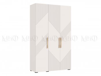 Шкаф 1350 мм Ирис с антресолью, кашемир (Миф) в Кировграде - kirovgrad.mebel-e96.ru