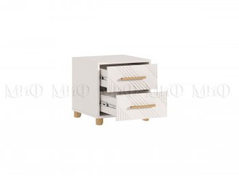 Тумба прикроватная Ирис кашемир, 2 шт (Миф) в Кировграде - kirovgrad.mebel-e96.ru