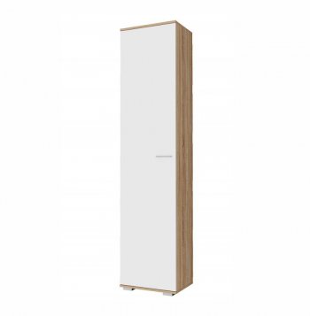 Пенал 1дв. Италия П-500 сонома/белый (Памир) в Кировграде - kirovgrad.mebel-e96.ru