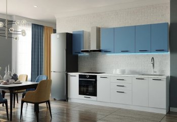 Кухонный гарнитур Капри ЛДСП/МДФ 2800 мм Sanvut в Кировграде - kirovgrad.mebel-e96.ru