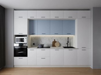 Кухонный гарнитур Капри 3400 мм ЛДСП/МДФ (Санвут) в Кировграде - kirovgrad.mebel-e96.ru