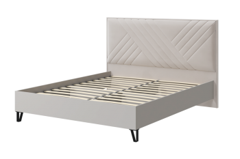 Кровать Кашемир с мягкой спинкой основание Лайт (МЛК) в Кировграде - kirovgrad.mebel-e96.ru