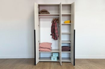 Шкаф 1200 мм Катрин трехдверный 105.01 (Мебельсон) в Кировграде - kirovgrad.mebel-e96.ru