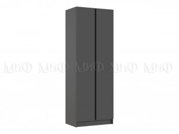 Шкаф 800 мм 2-х ств. Келвин графит  (Миф) в Кировграде - kirovgrad.mebel-e96.ru