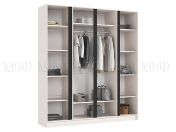 Шкаф 2000 мм 4-х ств. Келвин кашемир (Миф) в Кировграде - kirovgrad.mebel-e96.ru