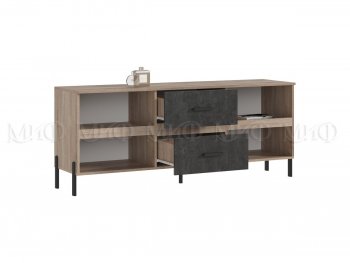 Тумба ТВ Ким бетон графит (Миф) в Кировграде - kirovgrad.mebel-e96.ru