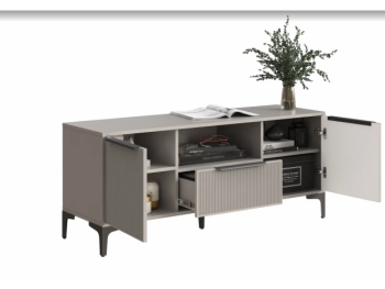 Тумба ТВ на 1350 Кимберли кашемир (Handis) в Кировграде - kirovgrad.mebel-e96.ru