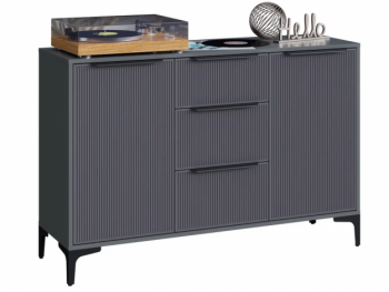 Комод Кимберли графит (Handis) в Кировграде - kirovgrad.mebel-e96.ru