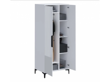 Шкаф 800 мм 2-створчатый Кимберли белый (Handis) в Кировграде - kirovgrad.mebel-e96.ru