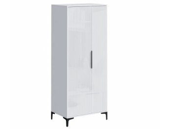 Шкаф 800 мм 2-створчатый Кимберли белый (Handis) в Кировграде - kirovgrad.mebel-e96.ru