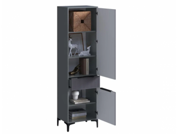 Пенал 550 мм Кимберли графит (Handis) в Кировграде - kirovgrad.mebel-e96.ru