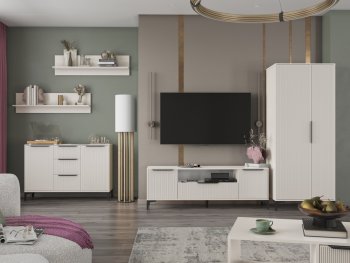 Стенка Кимберли кашемир, модульная (Handis) в Кировграде - kirovgrad.mebel-e96.ru