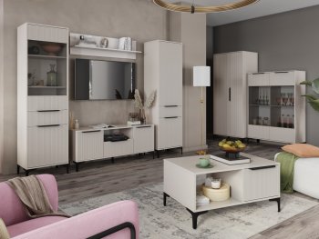 Стенка Кимберли кашемир, модульная (Handis) в Кировграде - kirovgrad.mebel-e96.ru