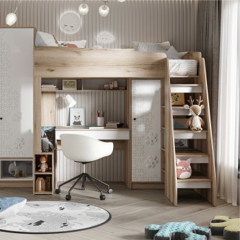 Набор детской мебели Киви модульный (СтендМ) в Кировграде - kirovgrad.mebel-e96.ru