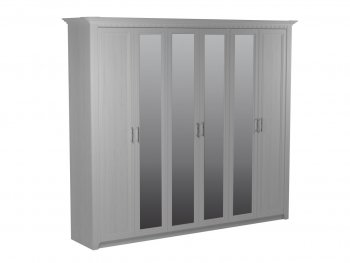 Шкаф 2700 мм 6-дверный Клер (СБК) в Кировграде - kirovgrad.mebel-e96.ru