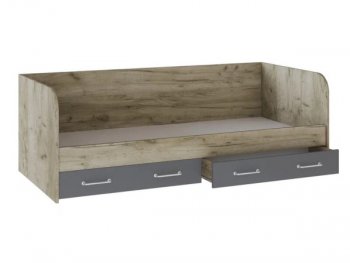 Кровать с ящиками Колибри Лофт дуб серый (Текс) в Кировграде - kirovgrad.mebel-e96.ru
