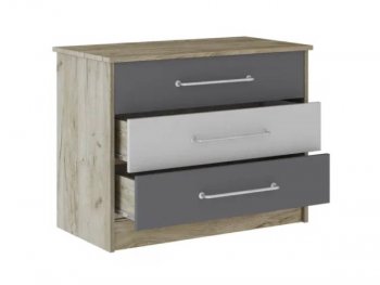 Комод Колибри Лофт серый (Текс) в Кировграде - kirovgrad.mebel-e96.ru