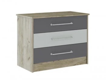 Комод Колибри Лофт серый (Текс) в Кировграде - kirovgrad.mebel-e96.ru | фото