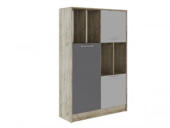 Пенал малый Колибри Лофт серый (Текс) в Кировграде - kirovgrad.mebel-e96.ru