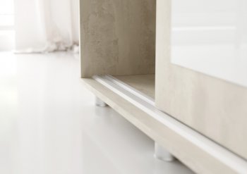 Шкаф-купе 1500 мм Комфорт WHITE EDITION (Стиль) в Кировграде - kirovgrad.mebel-e96.ru