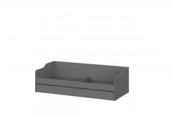 Кровать с ящиками КР-2 графит серый (СВ) в Кировграде - kirovgrad.mebel-e96.ru
