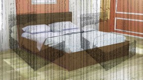 Кровать интерьерная Лита с латами 1400*2000 в Кировграде - kirovgrad.mebel-e96.ru
