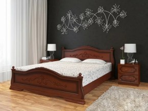 Кровать из массива Карина-1 Орех (БМ) в Кировграде - kirovgrad.mebel-e96.ru